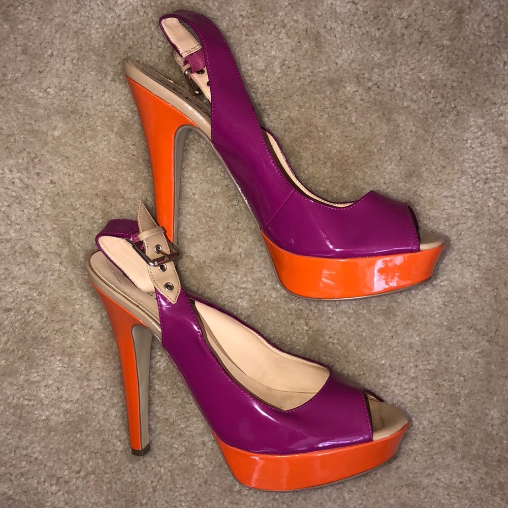 Guess Color Block Heels - Picture 5 of 7